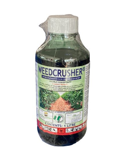 Weed crusher